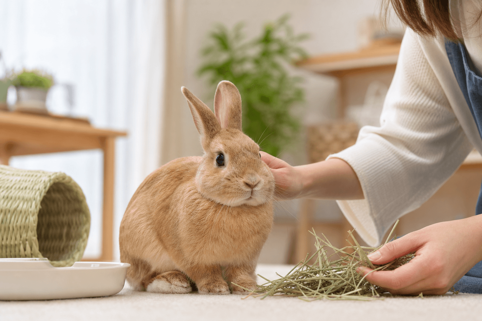 うさぎのうっ滞、原因と対処法。「食べない」は静かな緊急事態です