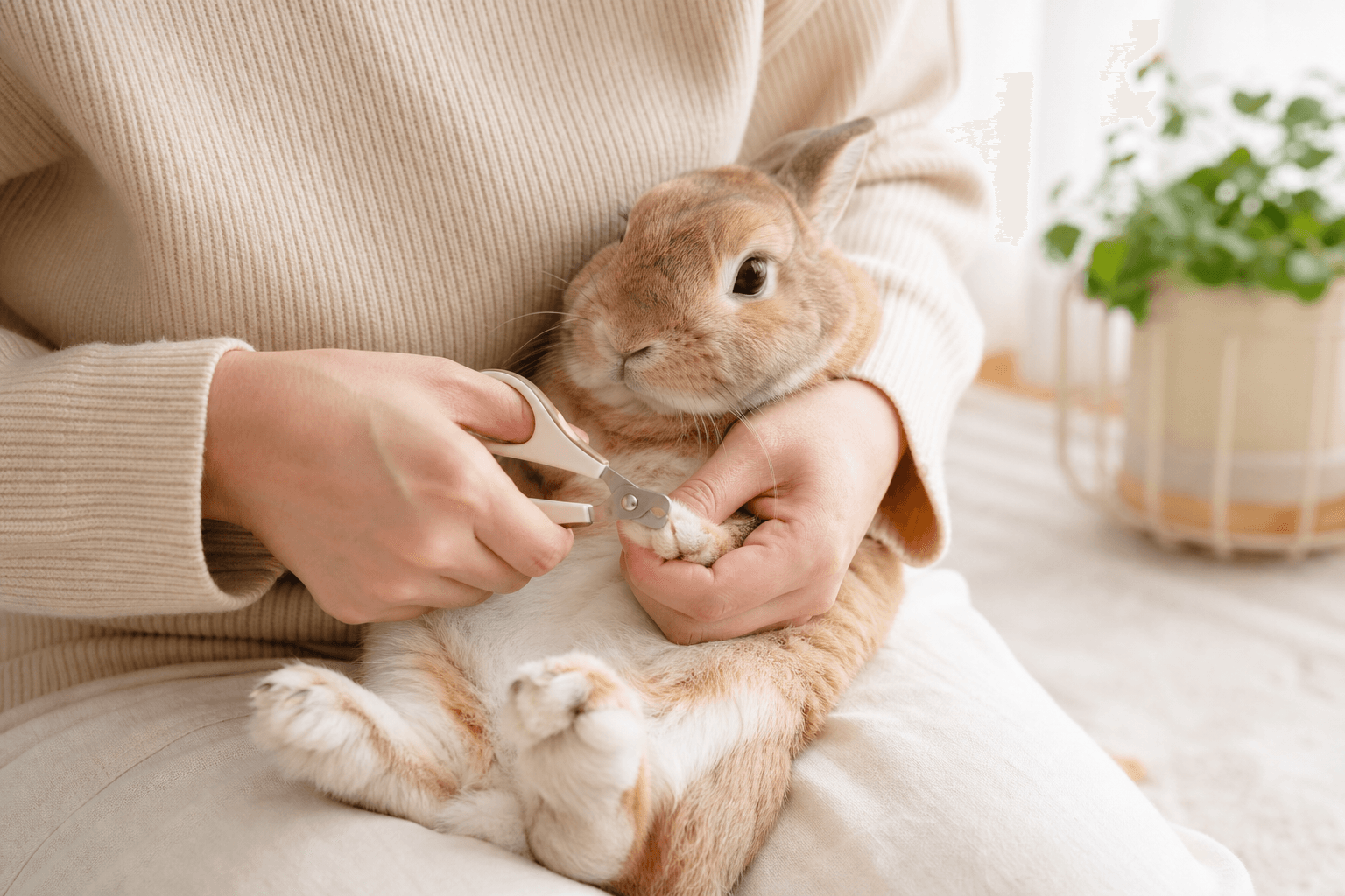 うさぎの爪切り完全ガイド!血管を切らない安全なやり方