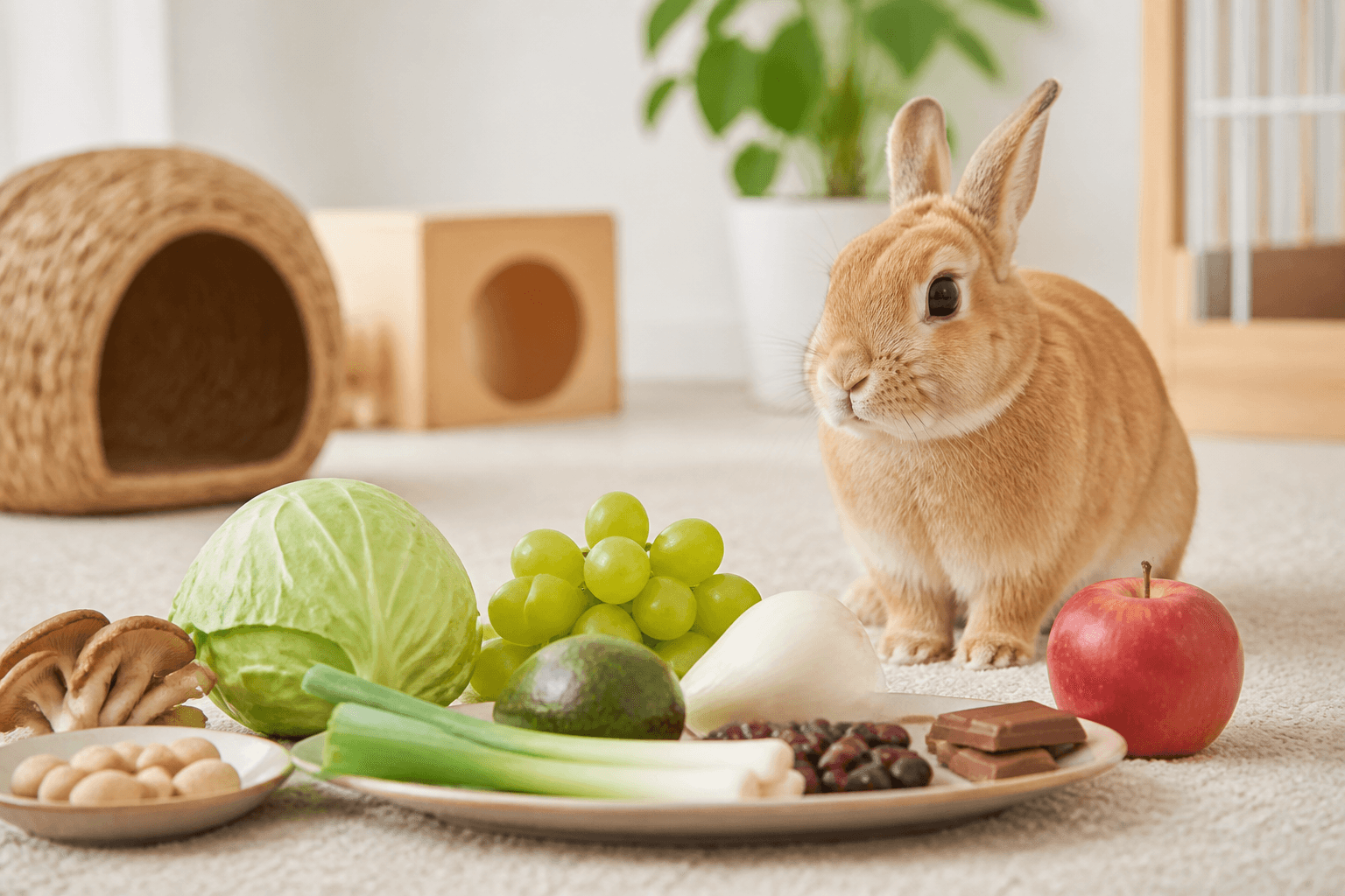 うさぎが食べてはいけないもの一覧|危険な食材まとめ