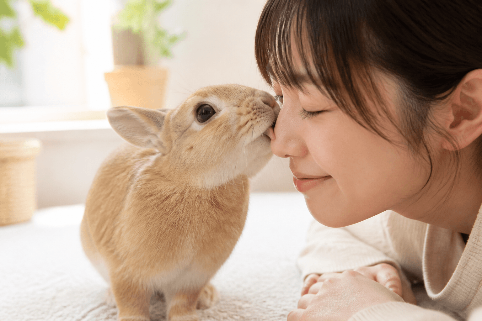うさぎが舐めてくる意味とは?愛情表現や心理を解説