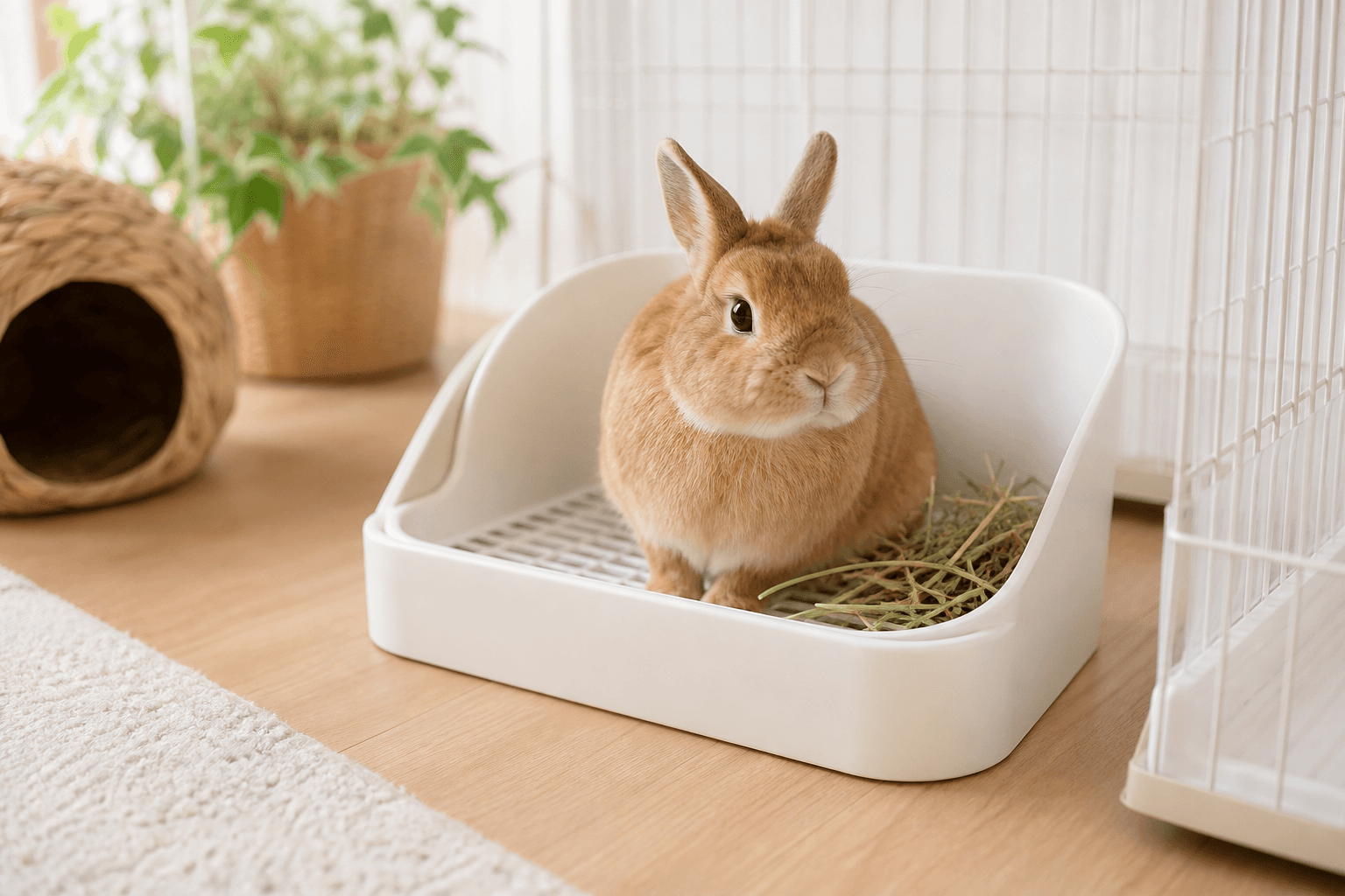 うさぎのトイレしつけ、実は「完璧」を目指さなくていい理由